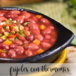 Beans with thermomix