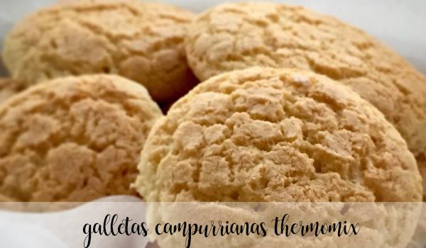 Campurrianas cookies with thermomix