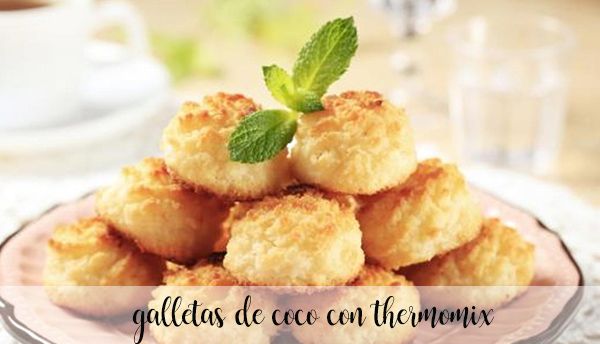 Coconut cookies with Thermomix
