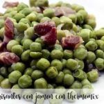 peas with ham with thermomix