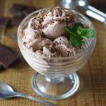 Chocolate ice cream with the Thermomix