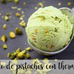 Pistachio ice cream with thermomix