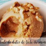 Dulce de leche ice cream with thermomix