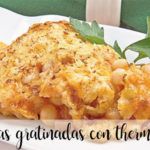 Beans au gratin with thermomix