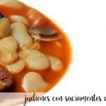 Beans with sacraments with thermomix