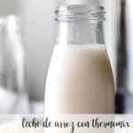 rice milk with thermomix