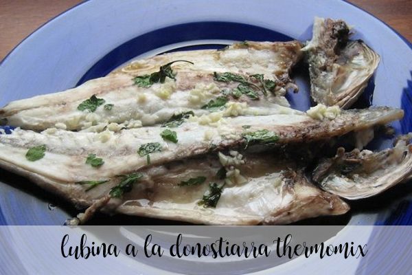 Donostiarra sea bass with Thermomix