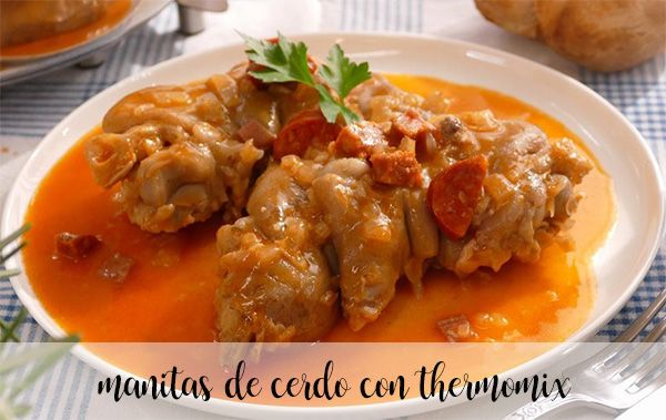 Lamb trotters with Thermomix