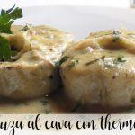 Hake in cava with thermomix
