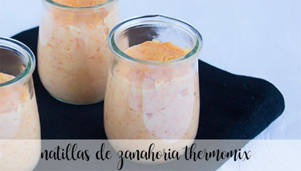 Carrot custard with thermomix