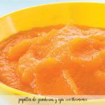 Carrots and celery porridge for babies with Thermomix