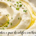 parmentier or cauliflower puree with thermomix