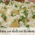 potatoes with aioli with thermomix