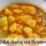 Widow potatoes with Thermomix