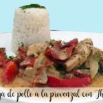 Provençal chicken breast with Thermomix