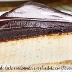 foot of condensed milk with chocolate with thermomix