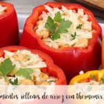 Rice stuffed peppers with thermomix