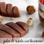 Nutella popsicles with thermomix