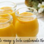 Mango and condensed milk dessert with Thermomix