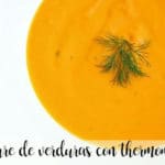 Vegetable puree with thermomix