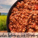 Bolognese sauce with thermomix