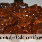 Blood onions with thermomix