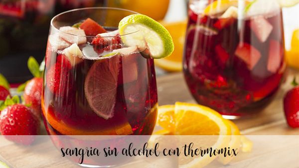 sangria without alcohol with thermomix