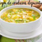 Purifying vegetable soup