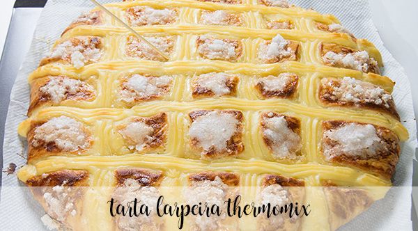 Galician larpeira cake with thermomix