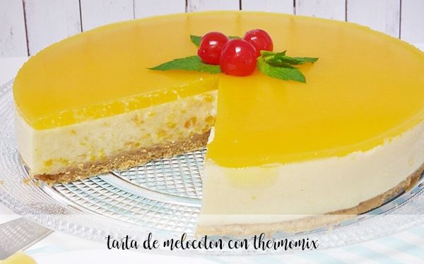 Peach cake with Thermomix
