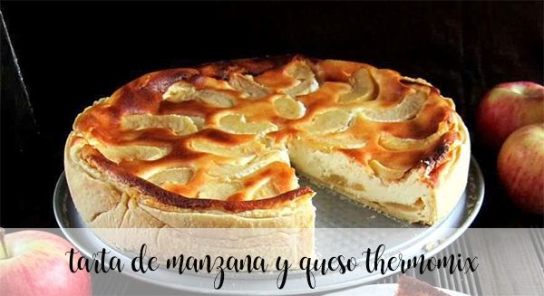 Apple and cheese cake with Thermomix