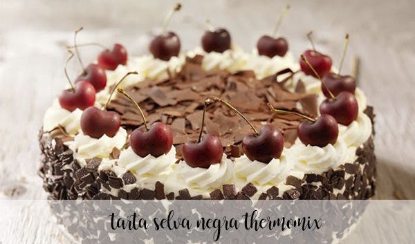 Black forest cake with Thermomix