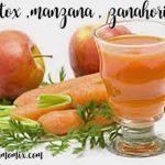 Purifying juice with apple, carrot and celery thermomix