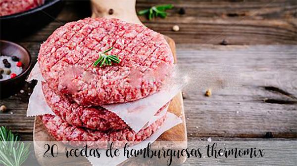 20 Hamburger Recipes with Thermomix