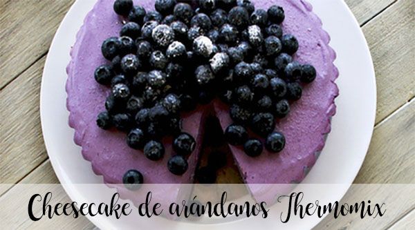 Thermomix blueberry cheesecake