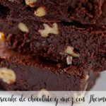 Chocolate and walnut cheesecake with Thermomix