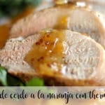 Pork loin with orange with thermomix