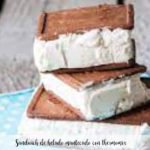 Ice cream sandwich with thermomix