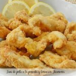 Chicken strips with pepper and lemon with Thermomix