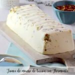 Nougat mousse log with Thermomix