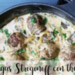 Strogonoff meatballs with Thermomix