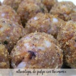 Octopus meatballs with Thermomix