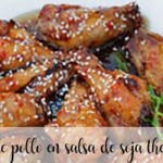 Chicken wings in soy sauce with Thermomix