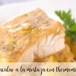 Cod with mustard with Thermomix