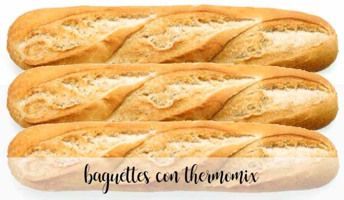 baguettes with thermomix
