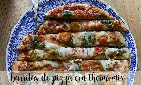 Pizza bars with Thermomix