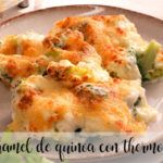 Quinoa béchamel with thermomix