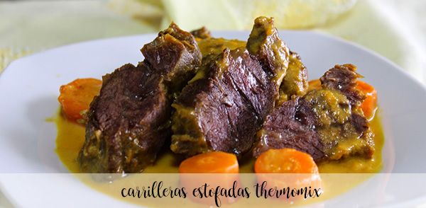 Braised cheeks with thermomix