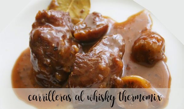 Whiskey cheeks with Thermomix