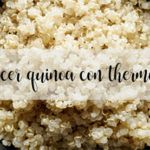 Cook Quinoa with thermomix